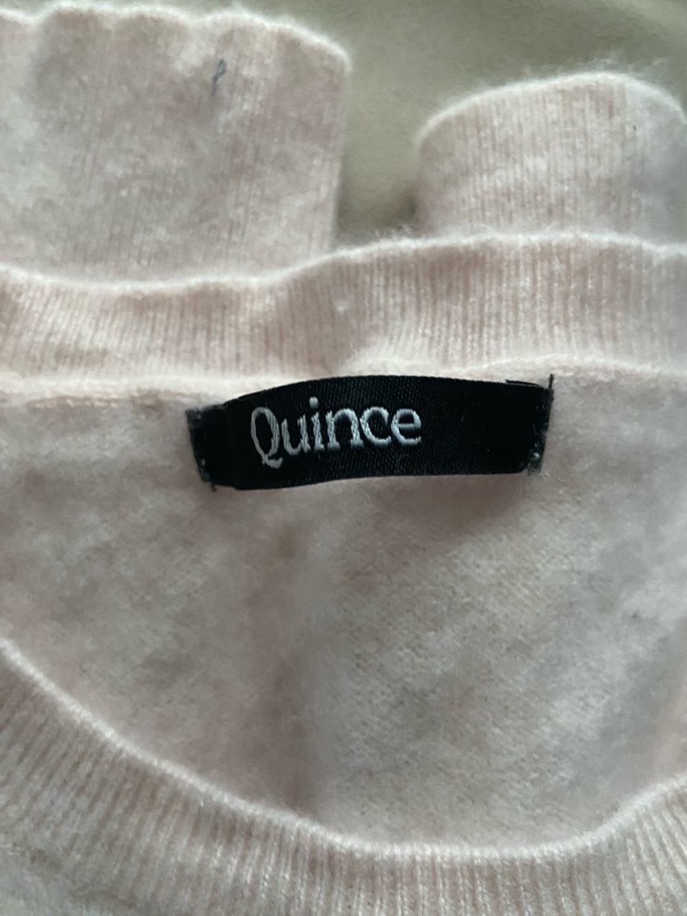 Quince Cream Lightweight Sweater